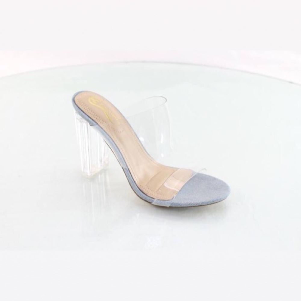 Slide-in heels